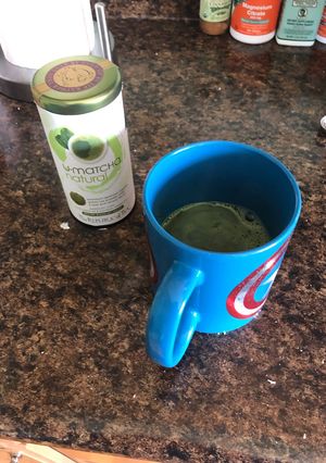 A picture of MHTD (my home to dishes): something in a mug.