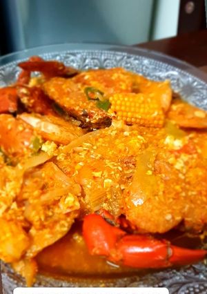 Foto resep Kepiting udang saus padang
