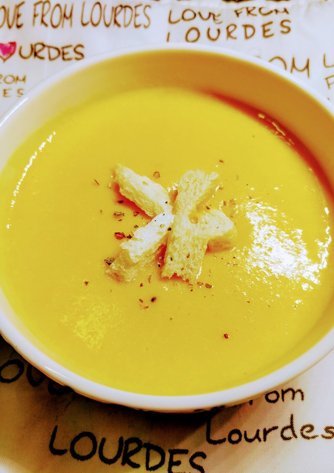 簡單南瓜濃湯（糖尿病友善） 的食譜成品照片