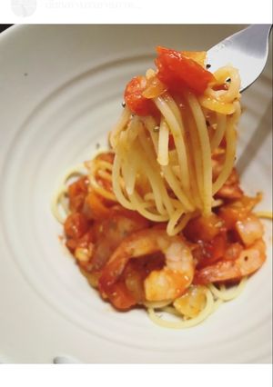 รูปของ สปาเก็ตตี้กุ้ง