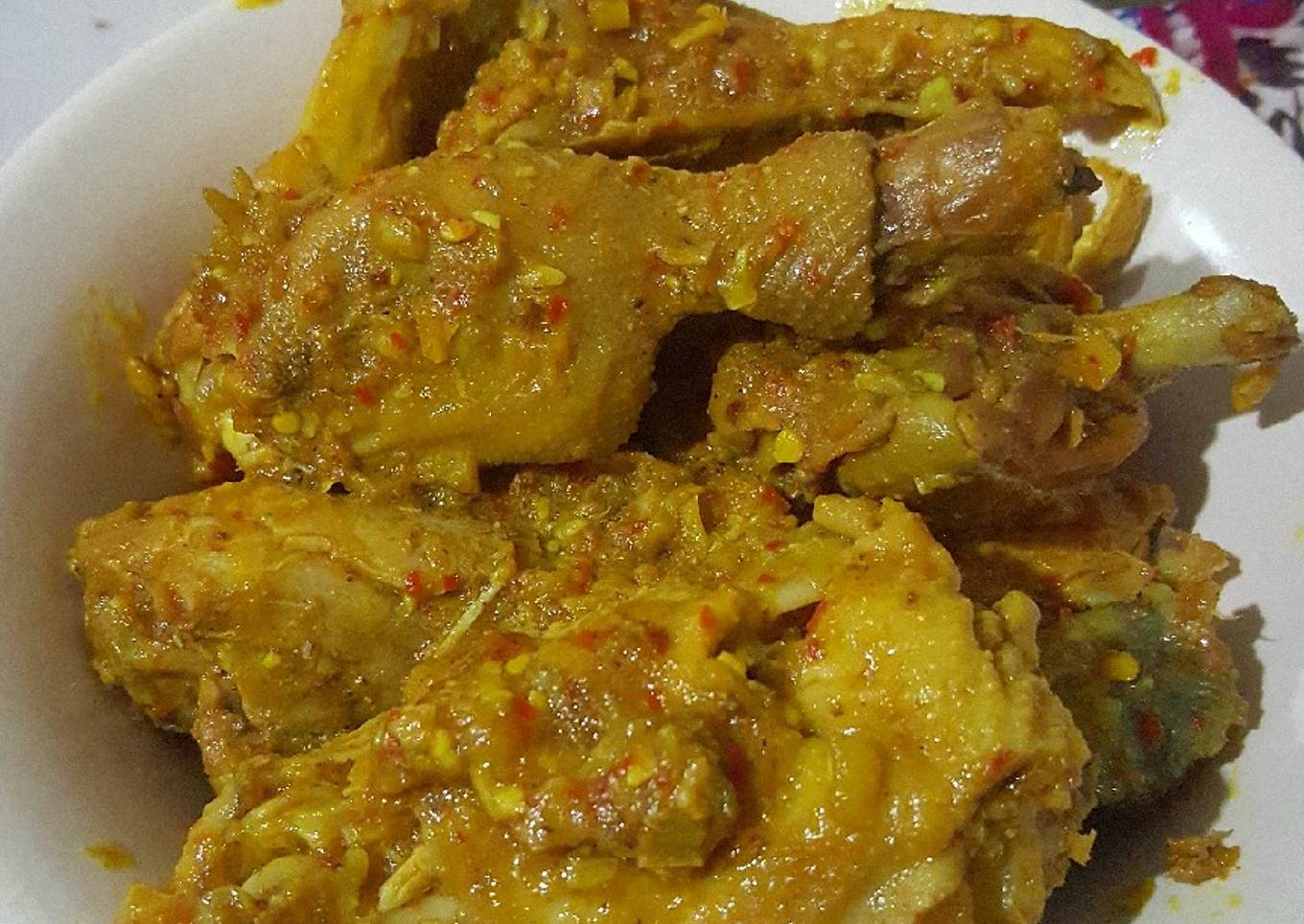 Ayam betutu ala Xander