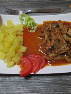 Gombás pacal recept fotója