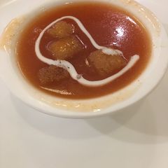 A picture of Tomato soup.