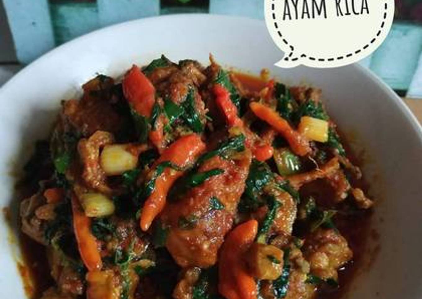 Ayam rica-rica by.Suyantie Lie Reecook Nova Filan