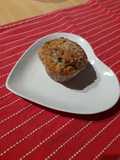 Vegan chocolat and coconut muffins