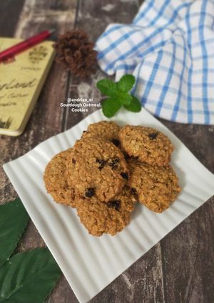 Foto resep Sourdough Oatmeal Cookies