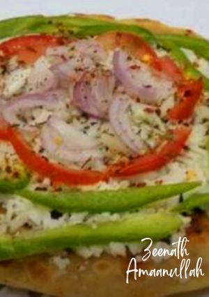 A picture of Paratha Pizza.