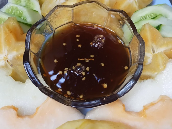 Cara Mudah Membuat Resep Rujak manis asam pedas yang Bisa Manjain Lidah Anti Ribet, Uenak Banget