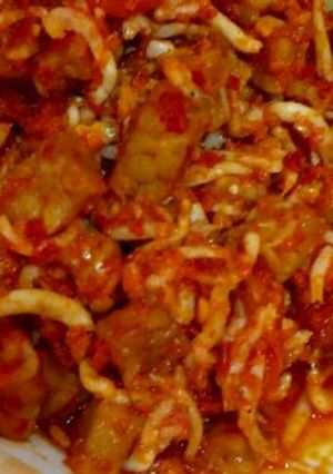 Foto resep Teri tempe balado