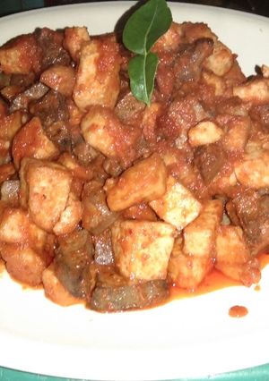 Foto resep Balado Hutila (Tahu Ati Ampela)