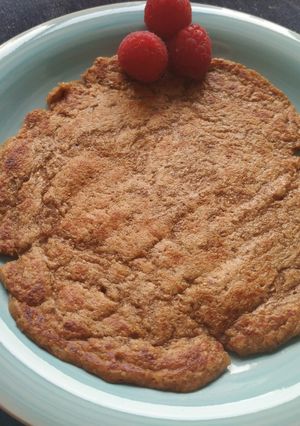 Una foto de Tortitas de avena y plátano