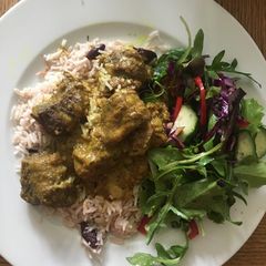 A picture of West Indian Curry Mutton.