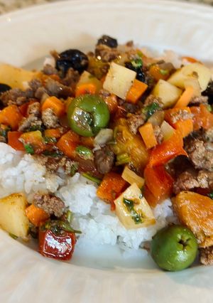 Una foto de Picadillo estilo Sinaloa