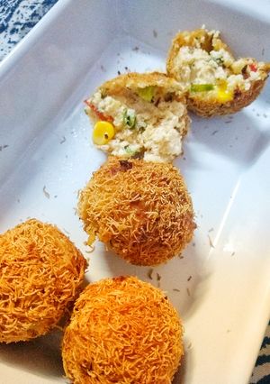 A picture of Paneer Corn cutlet.