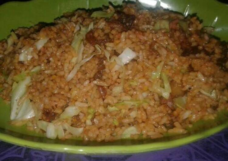 Nasi Goreng Daging Manis Pedas