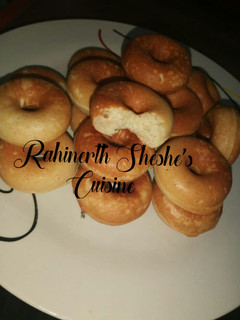Mini baked doughnut ainihin hoton girkin