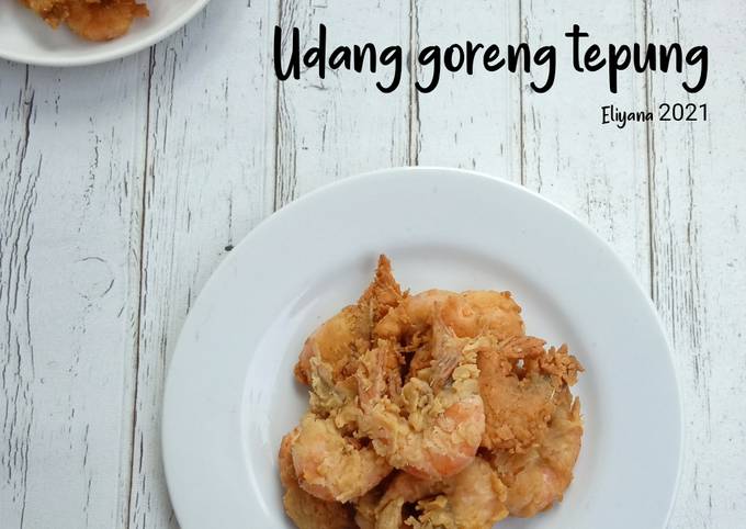 Langkah Mudah Membuat Resep Udang goreng tepung