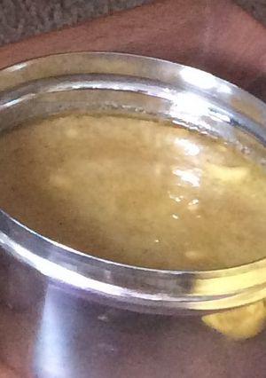 A picture of Aval/Poha (Beaten rice) Payasam.