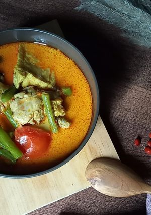 Foto resep Kari Ayam Buncis