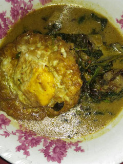 Foto resep Bobor Bayem Telur Ceplok Endess