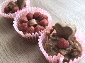 Una foto de Pupcakes o muffins para perro🐶