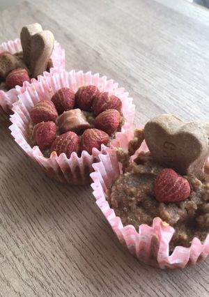 Una foto de Pupcakes o muffins para perro🐶