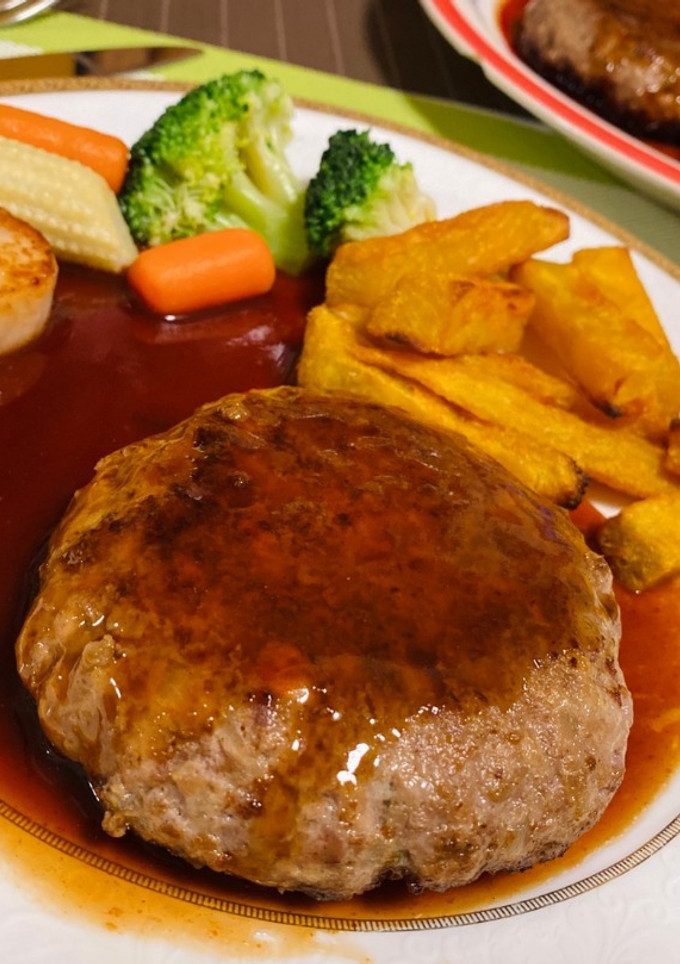 和風洋食漢堡排 的食譜成品照片