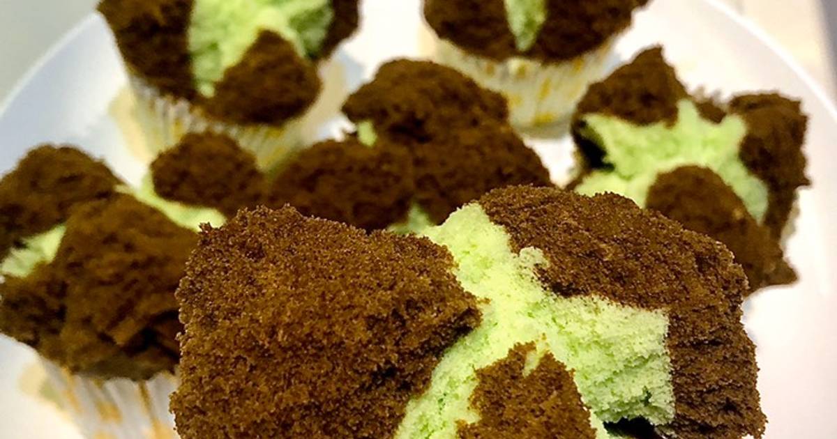 Resep Bolu Kukus Mekar Coklat Pandan Oleh Linda Lim Cookpad