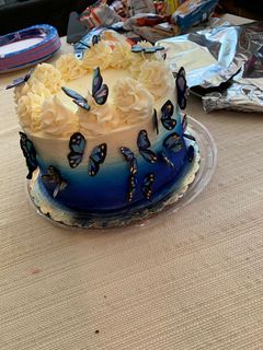 A picture of Royal Icing transfers ready in minutes.