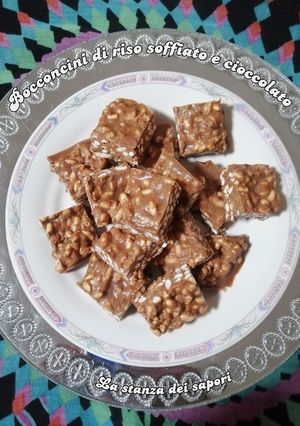 Foto di #202 Bocconcini di riso soffiato e cioccolato