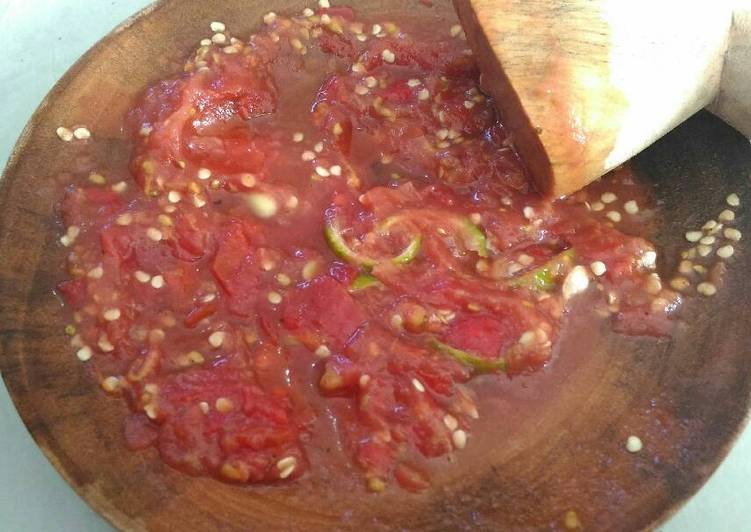 Sambal Matah Ala Kampung Ujung Pusat Wisata Kuliner Labuan Bajo Nusa Tenggara Timur ????