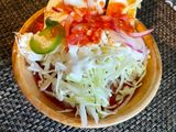 Enchiladas de pollo fritas a mi estilo y sabor