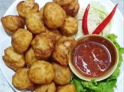 A picture of fish balls