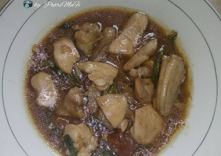 Ayam masak teflon saus mentega