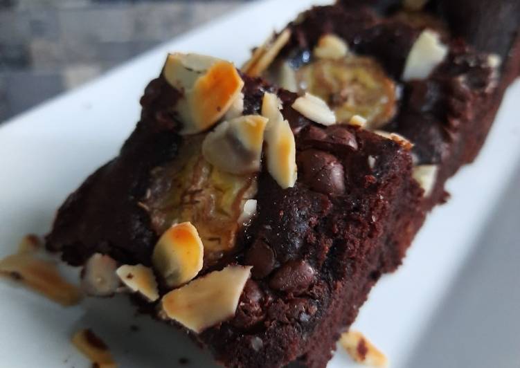 Brownies Pisang Oven