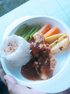 Foto resep Chiken steak sauce black paper - mpasi 1,5 th