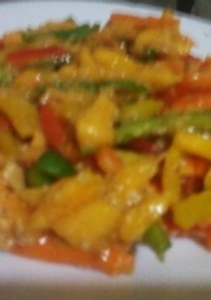 A picture of Vegeterian salad salad#saladcontest.