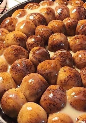 صورة لوصفة 😍👍🏽 كورات السينابون 👍🏽😍