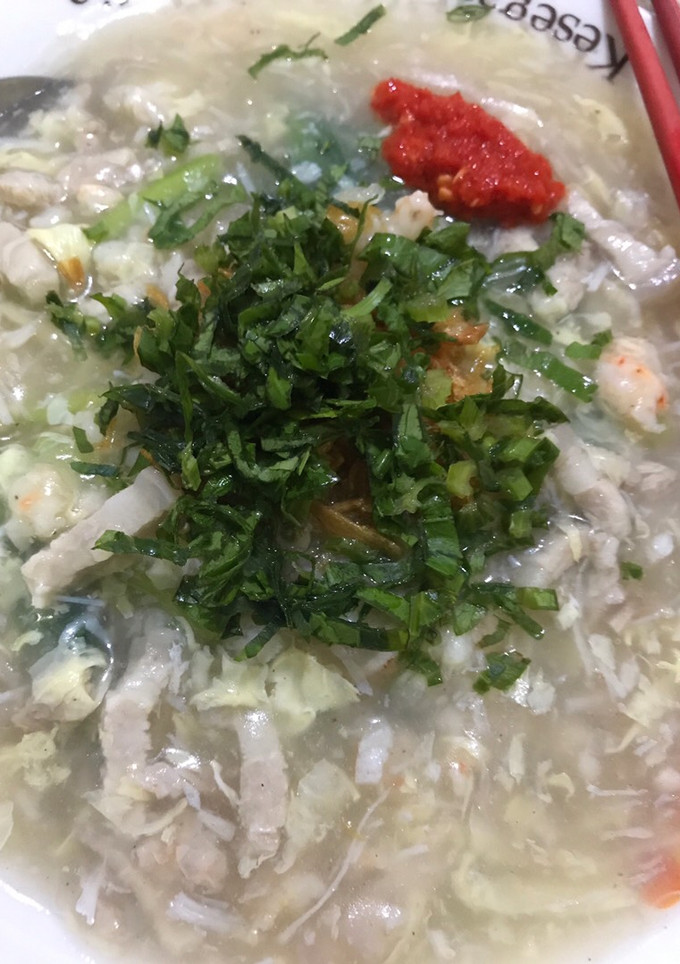 Foto resep Mie rebus Hokkien /non halal ya😊