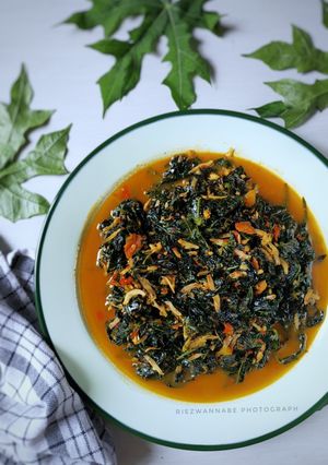 Foto resep Tumis daun pepaya jepang