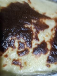 صورة لوصفة غراتان بالبطاطا وصوص بشاميل اممم 😻