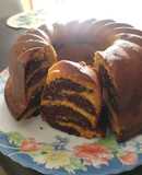 Torta de naranja marmolada low carb