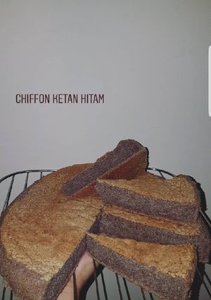 Foto resep Chiffon ketan hitam