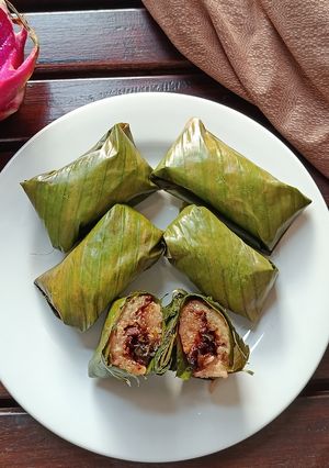 Foto resep Lemper Ayam Buah Naga