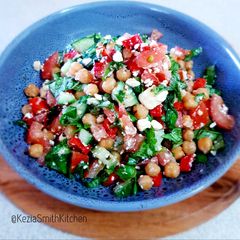 A picture of Spicy Chickpeas Salad.