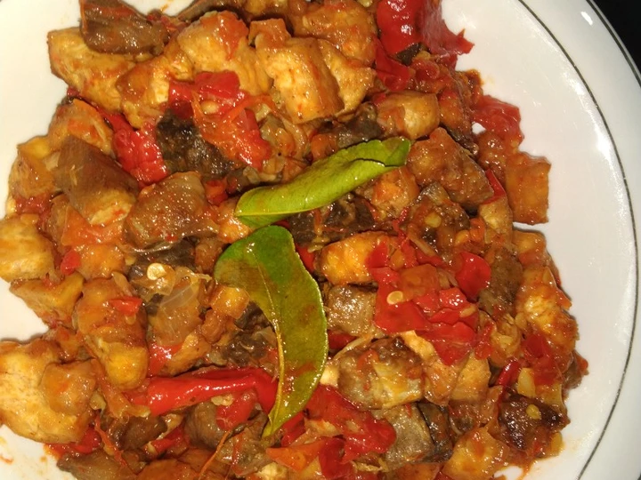 Langkah Gampang Membuat Resep Balado Jeroan Sapi dan Tahu yang Enak Banget