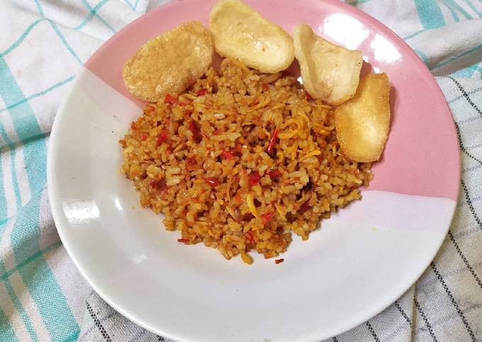 Resep 24. Nasi goreng kornet pedas yang Bikin Ngiler