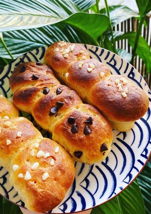 Une photo de Brioche sans beurre ni œufs