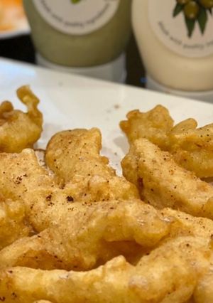 A picture of Fish pakoda.