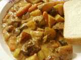 beef cream stew